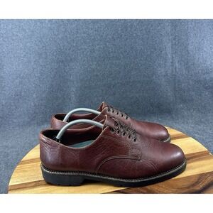 H.S Trask Bison Authentic Leather Oxford Shoes 1001 Mens Sz 10.5M Made in USA